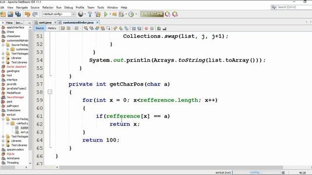 Java Tutorial | How To Sort A String List/Array In A Specific Lexicographic Order (Part Two) смотреть онлайн