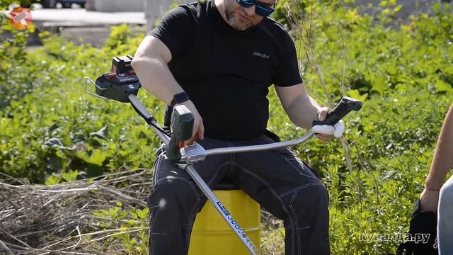 Аккумуляторные триммеры Metabo! Новая садовая техника Metabo смотреть онлайн