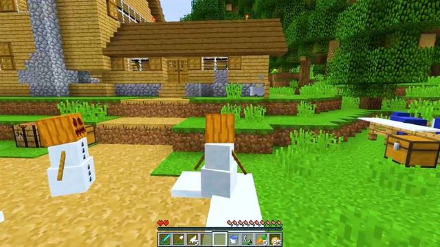 Minecraft But We Play As EVIL Creatures! смотреть онлайн