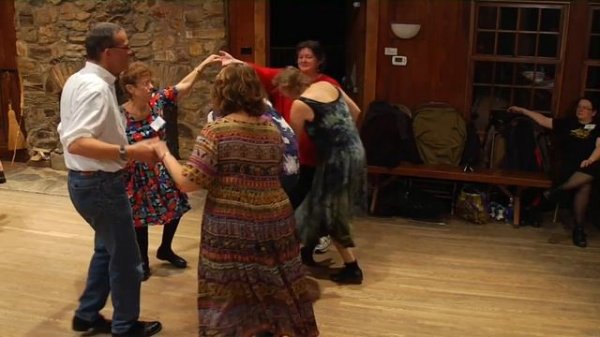 Pull the Lady Thru square dance