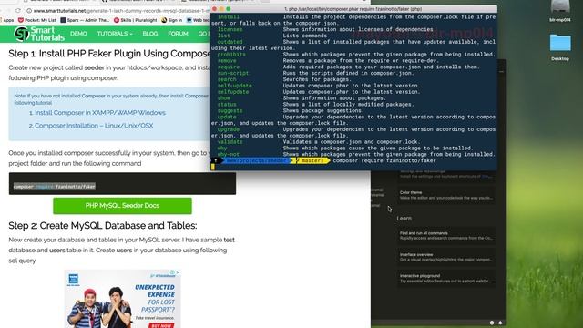 Seed Mysql Database in 1 Minute Using PHP Faker Plugin, PDO смотреть онлайн