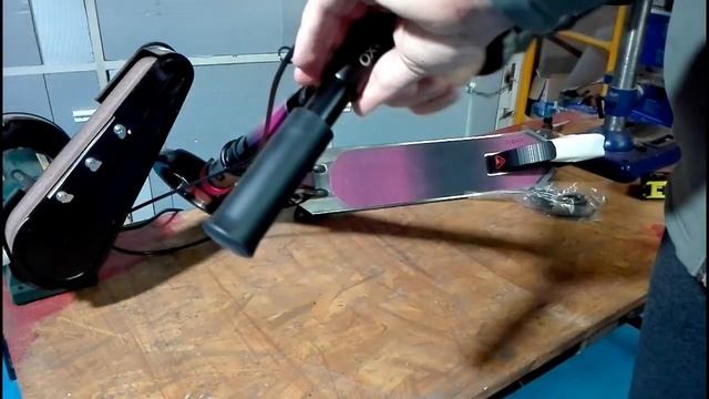 UNA FIGATA: MONOPATTINO DECATHLON 175 mm OXELO MID 9 con Sospensioni смотреть онлайн