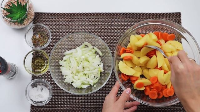 Красная рыба с картошкой в духовке смотреть онлайн