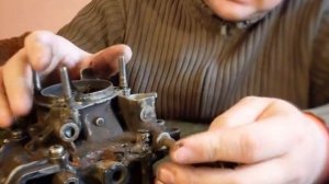 Ауди 80 карбюратор КЕЙХИН ремонт.