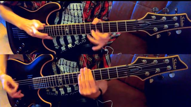 Motionless In White- Devil's Night (Lead & Rhythm Part Guitar Cover) смотреть онлайн