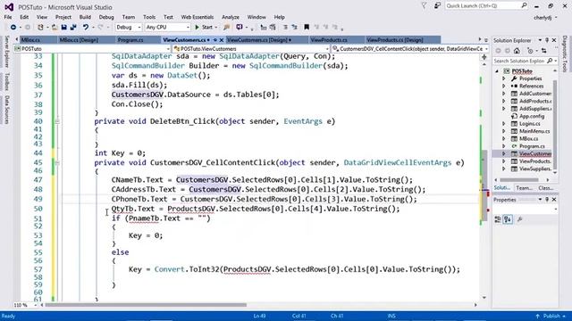 Point Of Sale (POS) Using C# and SQL Server смотреть онлайн