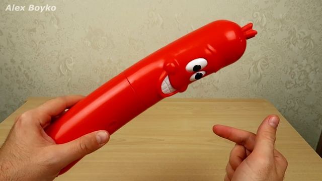 Новая интерактивная игрушка: Шальная сосиска или Silly Sausage! Alex Boyko смотреть онлайн
