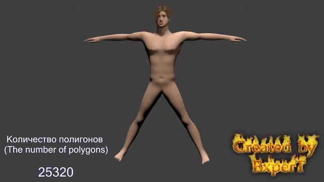 3D Model Man 1.1 | ( Blender ) смотреть онлайн