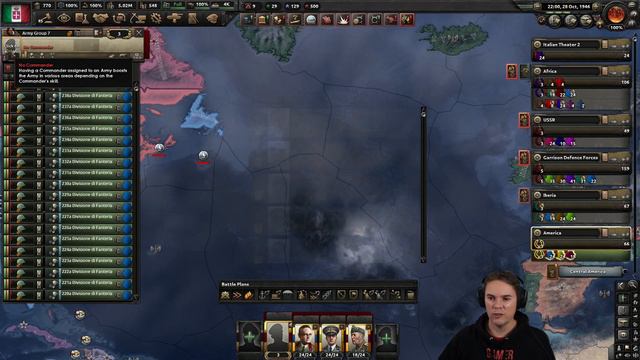 Hearts of Iron IV: Italy Historical Playthrough (inc BBA dlc) - Part 54 смотреть онлайн