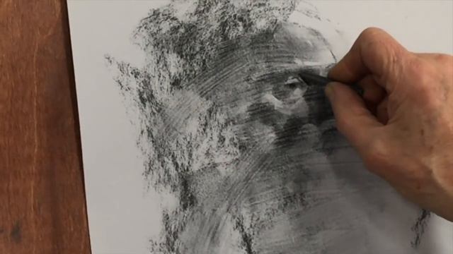 PREVIEW-Drawing - Charcoal - Portrait Male With Beard смотреть онлайн