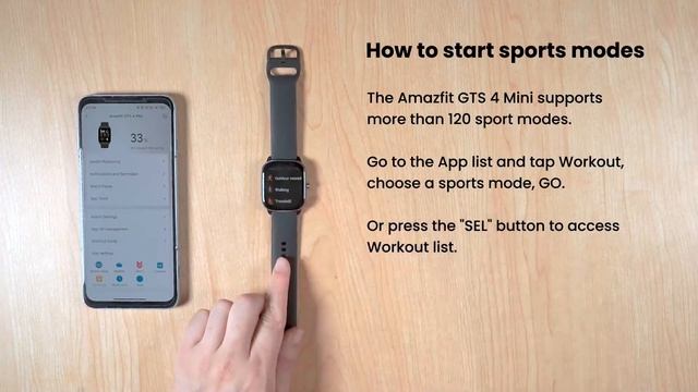 Amazfit GTS 4 Mini Smart Watch for Women Men, Alexa Built-in. смотреть онлайн