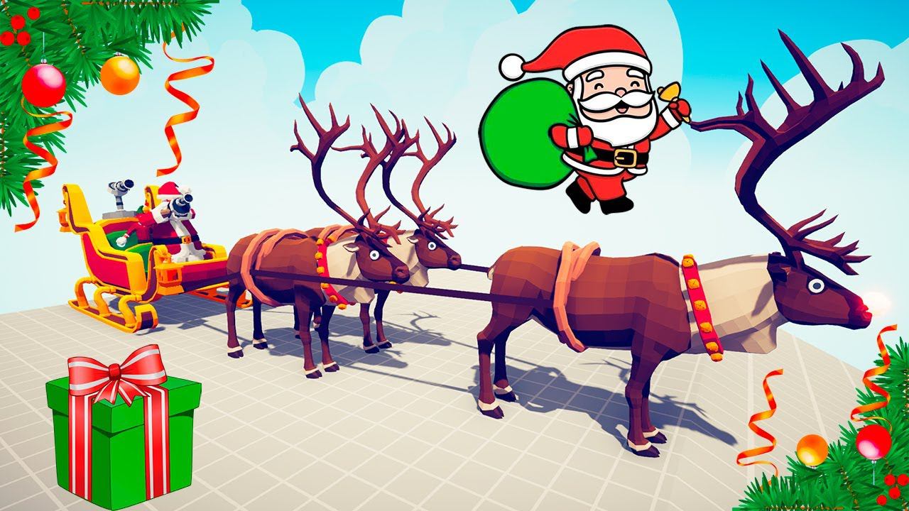 HOLIDAY TEAM vs EVIL TEAM | TABS - Totally Accurate Battle Simulator смотреть онлайн