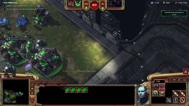Starcraft II: Arcturus SOLO on Rifts to Korhal смотреть онлайн