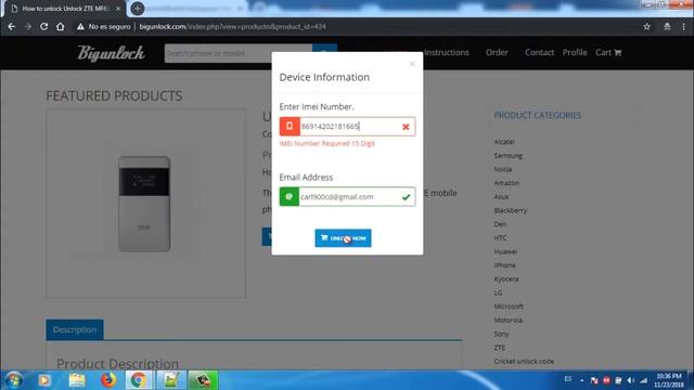 How to unlock ZTE model mf63 by code - All carrier смотреть онлайн