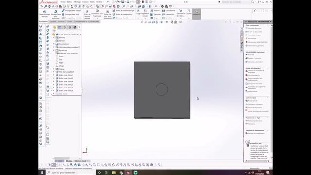 Orientation de la vue SolidWorks смотреть онлайн
