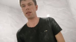 Натяжной потолок с помощью строительного фена