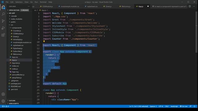 Visual Studio Code: React Extension смотреть онлайн