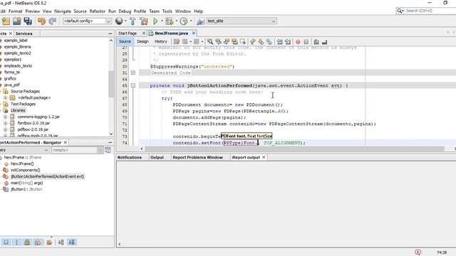 Crear Archivos PDF en Java , usando PDFBox смотреть онлайн