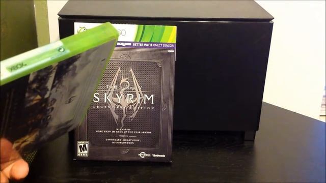 Skyrim Legendary Edition Xbox 360 Unboxing [1080p HD] смотреть онлайн