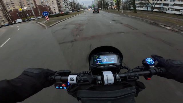 Dualtron Thunder 3 (Go Pro 12) - Kyiv , Ukraine 🇺🇦(27.01.24) #dualtron смотреть онлайн