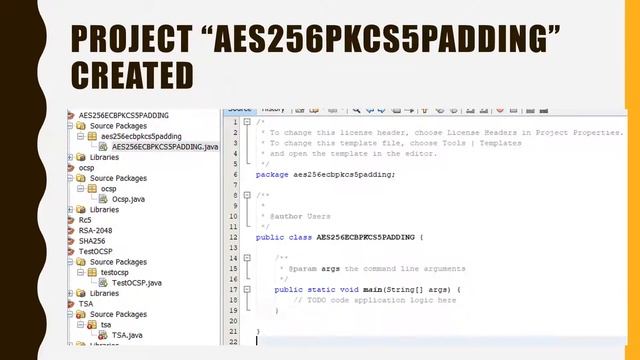 AES 256 Encryption and Decryption in Java (ECB) Mode смотреть онлайн
