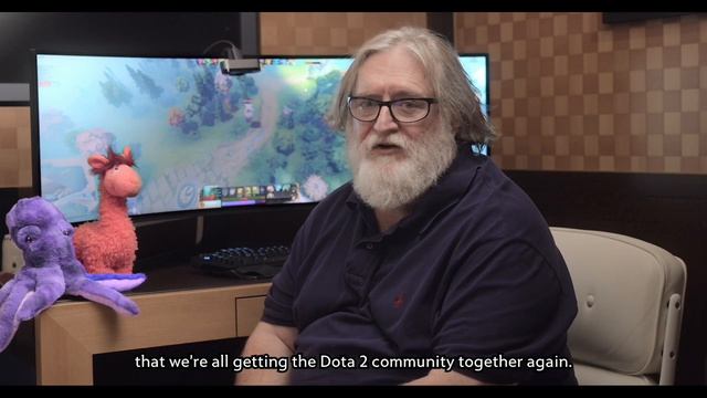 ГЕЙБ ПОКАЗАЛ КАК НАДО ИГРАТЬ В ДОТУ | Топ dota смотреть онлайн