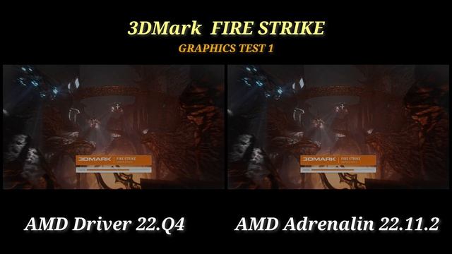 3DMark FIRE STRIKE | AMD Drivers 22.Q4 vs Adrenalin 22.11.2 - AMD Radeon Pro WX 3100 смотреть онлайн