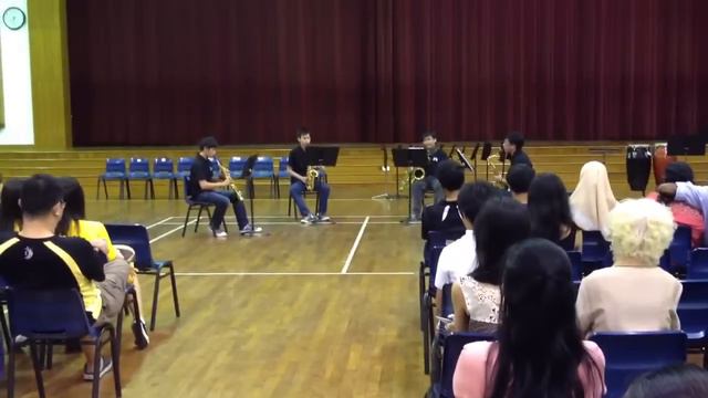 A song for Japan - SAB Saxophone quartet смотреть онлайн