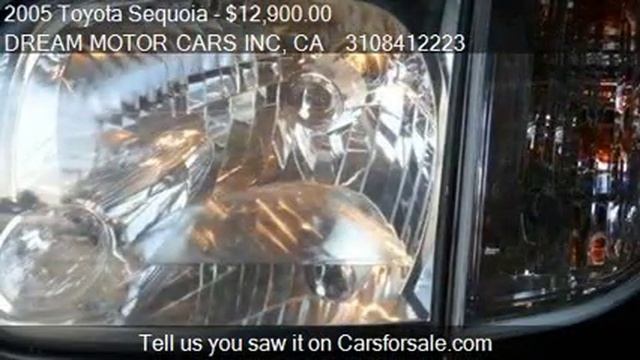 2005 Toyota Sequoia Limited SUV for sale in LOS ANGELES, CA смотреть онлайн