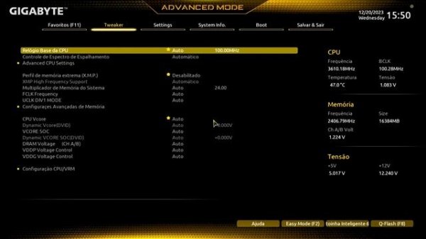 Unboxing, especificações e testes completos da placa mãe Gigabyte A520M K V2 do Aliexpress