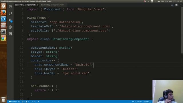 Angular 6 Tutorial for Beginners - Data Binding Property in Angular смотреть онлайн