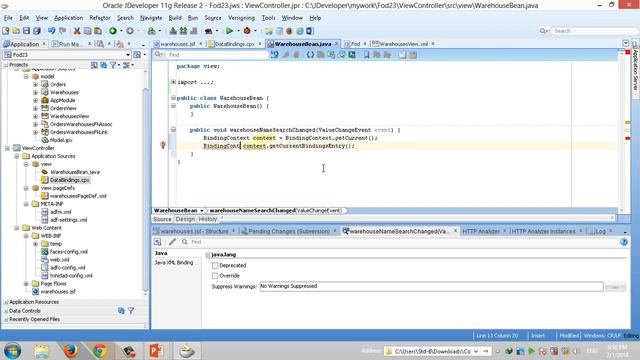 Oracle ADF 11G R2 - 29 ADF Bindins смотреть онлайн