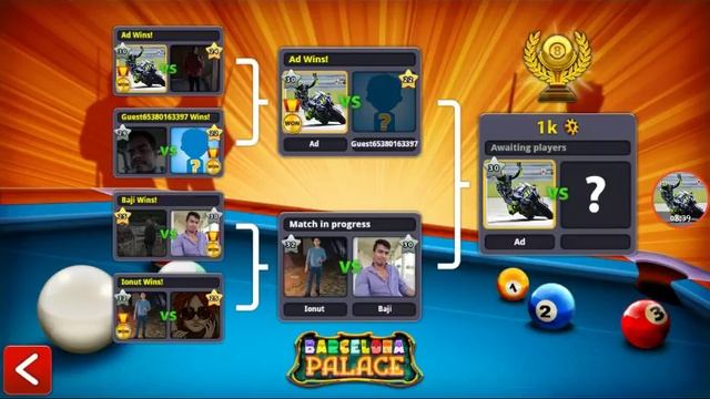 8 ball pool, how i won at Barcelona place ,power play смотреть онлайн