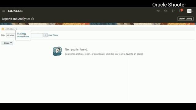 Oracle Fusion 65: How to quick access your report without going into browse catalog window смотреть онлайн