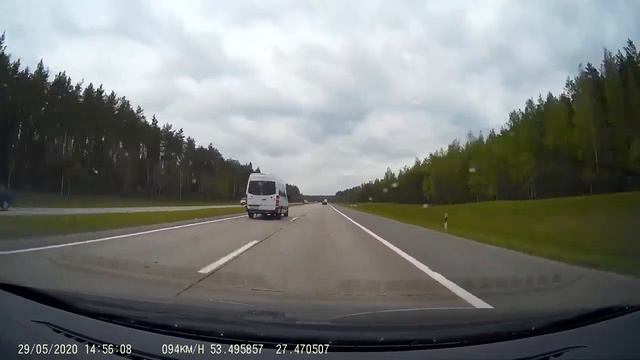 Слуцк-Минск 29-05-2020 (timelapse 4x) смотреть онлайн