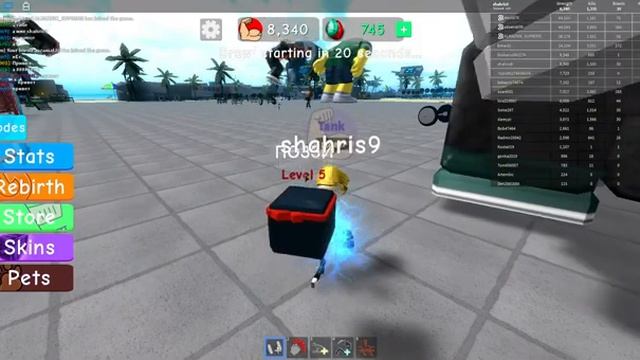 СИМУЛЯТОР КАЧКА 3 ? ПОЗЗИ ?? РАЗОРВАЛ АЛМАЗА НА КУСКИ ? Roblox Weight Lifting Simulator 3 NEW UPDAT смотреть онлайн