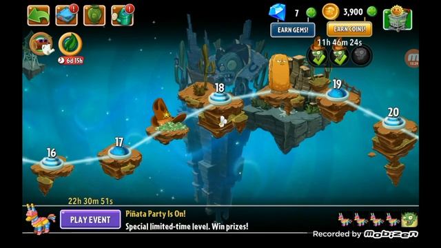 Играю в Plants vs Zombies 2 ?♂️(Растения против Зомби 2) 3 часть. смотреть онлайн