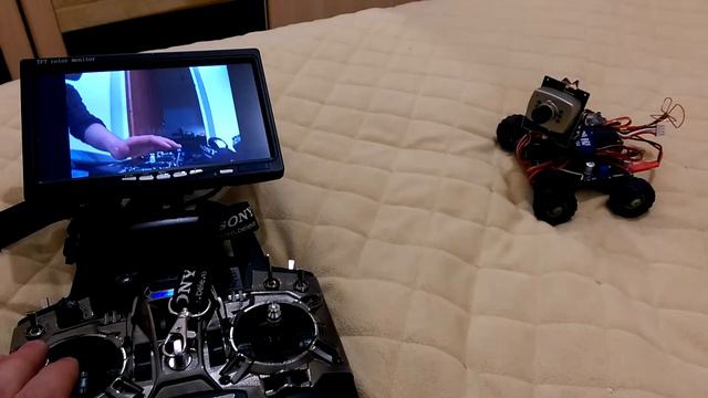 FPV колесное шасси смотреть онлайн