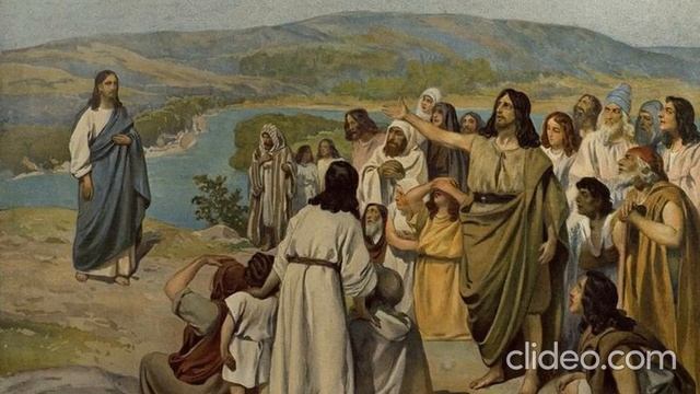 Евангелие от Иоанна 1:19-34 на арабском смотреть онлайн