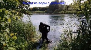 Подводная охота на р.Пьяна в Нижегородской области.