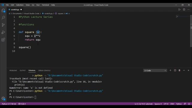 Python Programming for Beginners - 28 Functions [English/Tagalog] смотреть онлайн