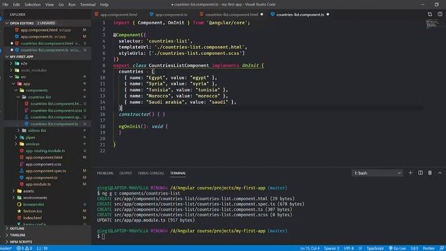 Your complete guide in Angular 7+ in Arabic - 19. Reusable components смотреть онлайн