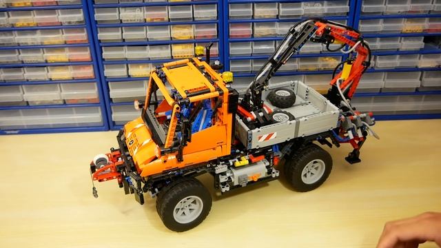 LEGO Technic 8110 Unimog U400 – Легенды ЛЕГО Техник – Обзор №20 смотреть онлайн