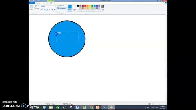 How to Insert shapes in Paint 🎨 How to fill color and write in shape #howto #shape #mspaint смотреть онлайн