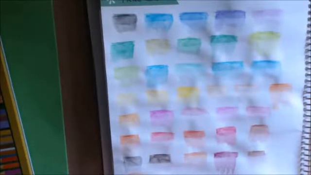 Derwent Intense and Metallic's, Color and Doodle, and True Color water color pencils. смотреть онлайн