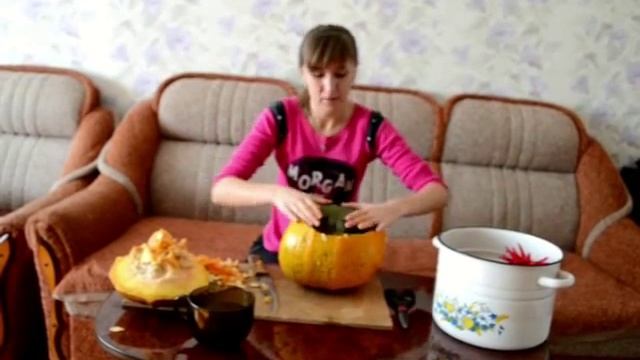 Осенний декор из тыквы смотреть онлайн