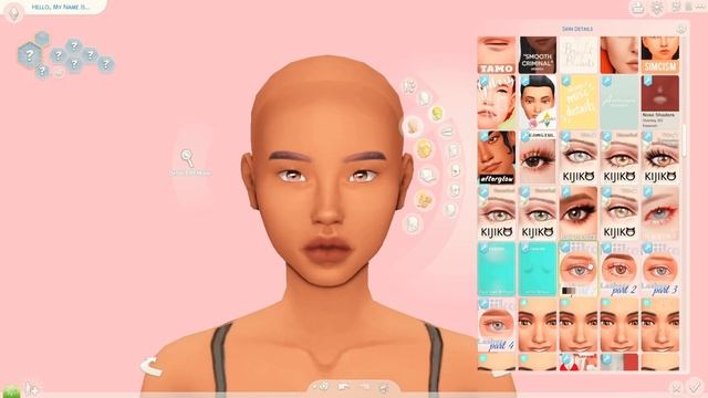 How I create my sims in the sims 4✨ смотреть онлайн