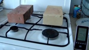 Какой кирпич для топки лучше? тест шамотного и красного кирпича проверка на нагрев и теплоёмкость