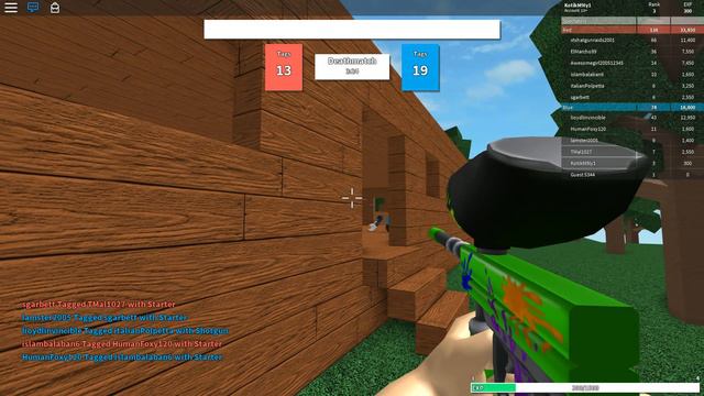 Paintball Frenzy (ROBLOX) Сначала был нубом потом тащером!!!!! смотреть онлайн