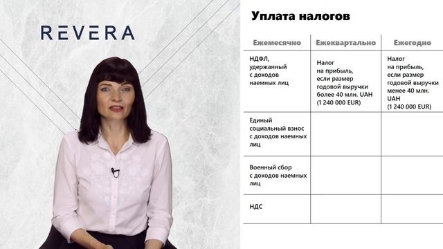 Налоги в Украине для ООО (ТОВ) 2021 смотреть онлайн